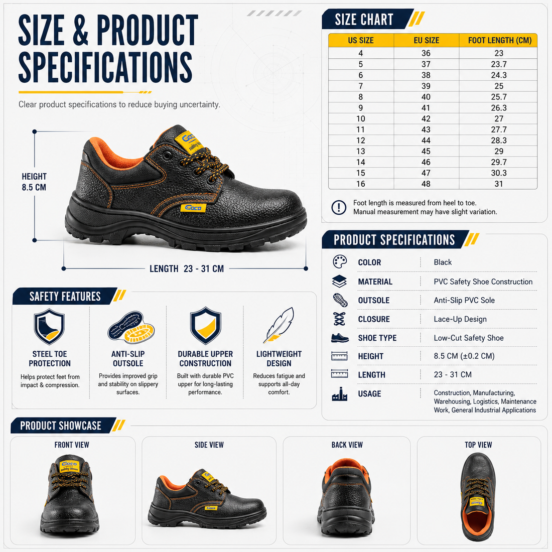 Safety Shoe: QS 66