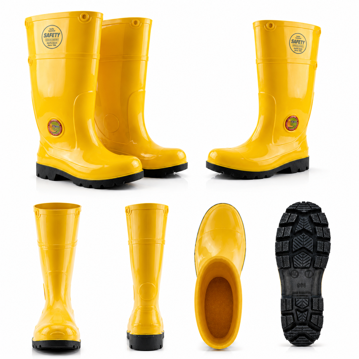 Safety Rain Boots: M986