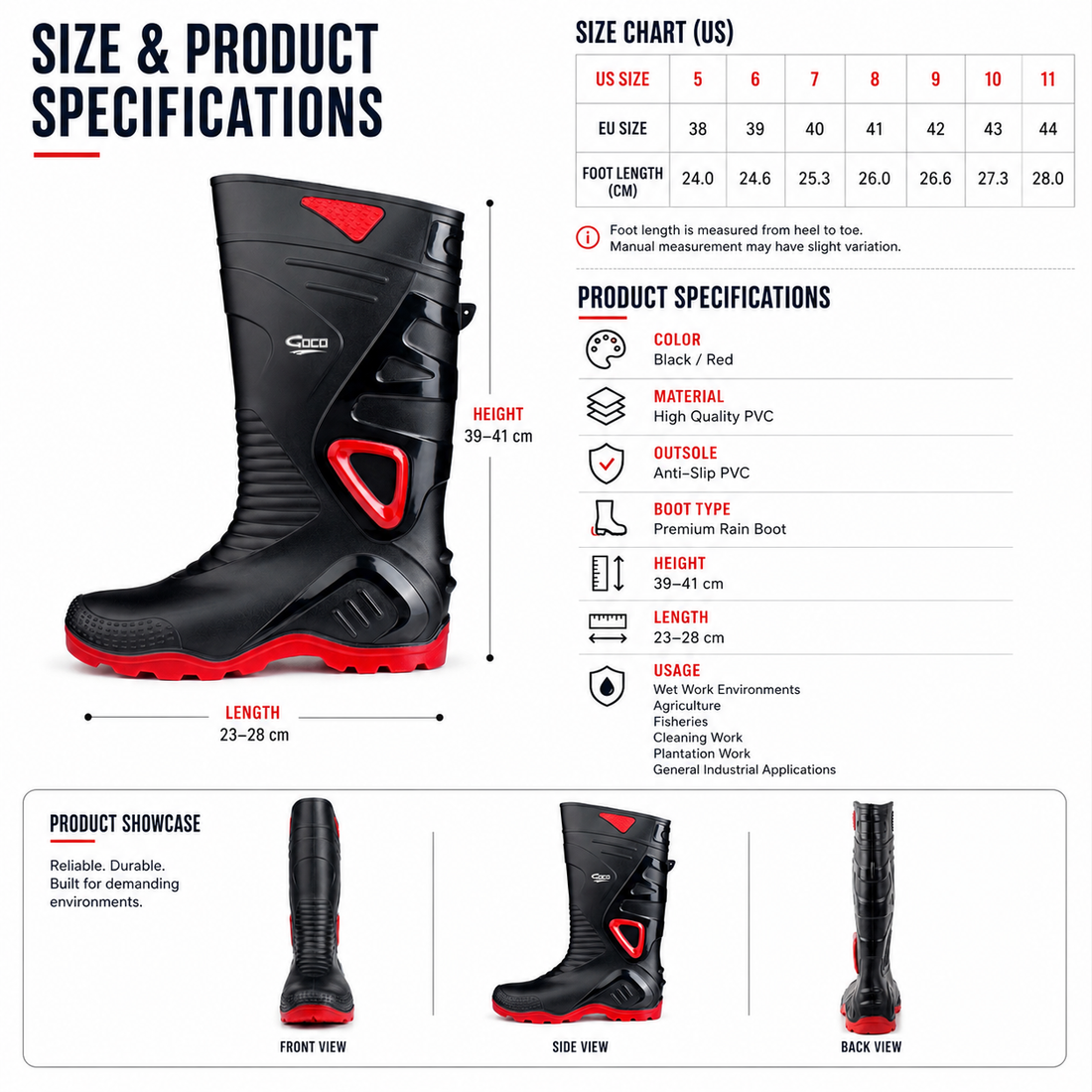 Rain Boots: 983S