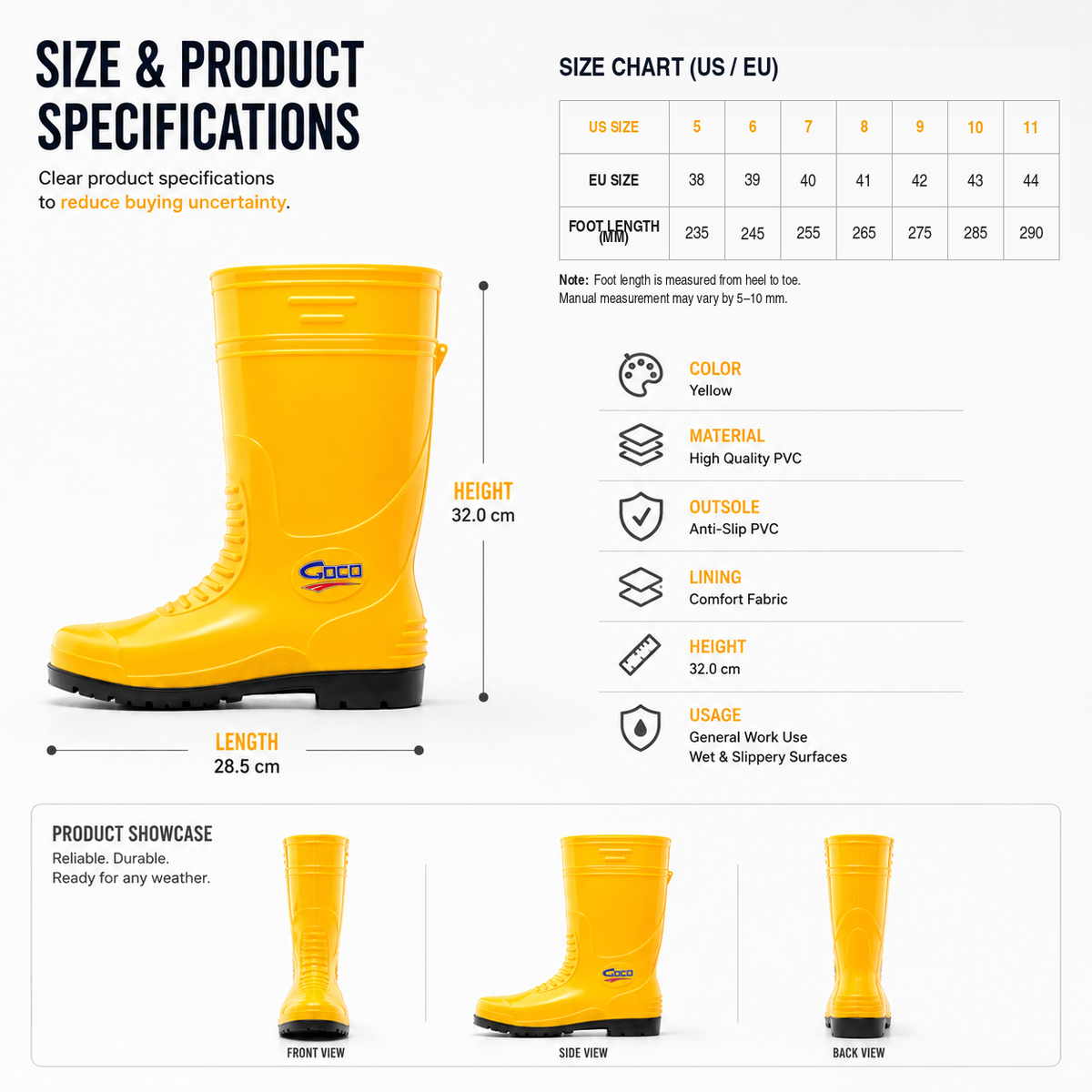 Rain Boots: 968