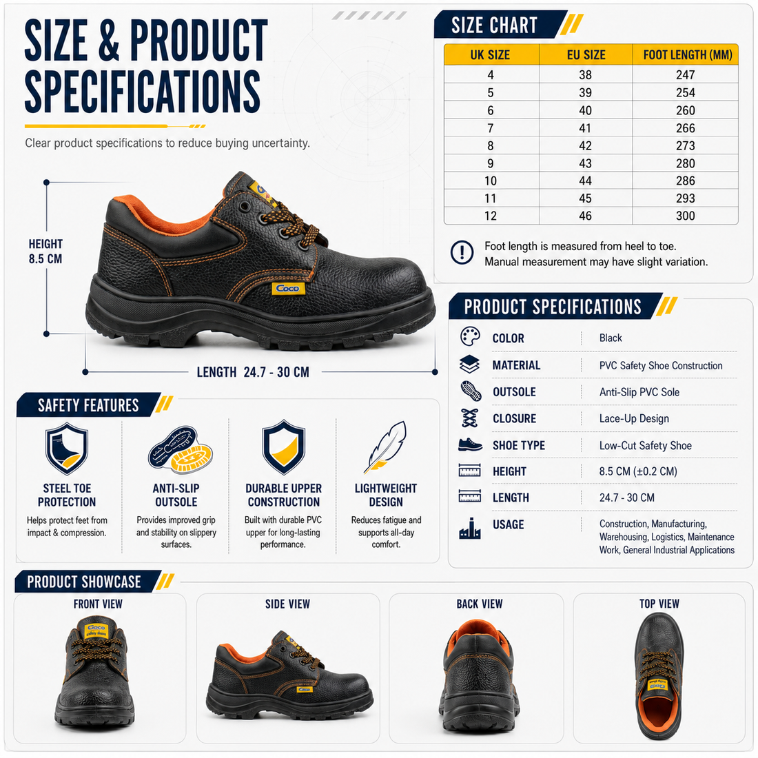 Safety Shoe: QS 66