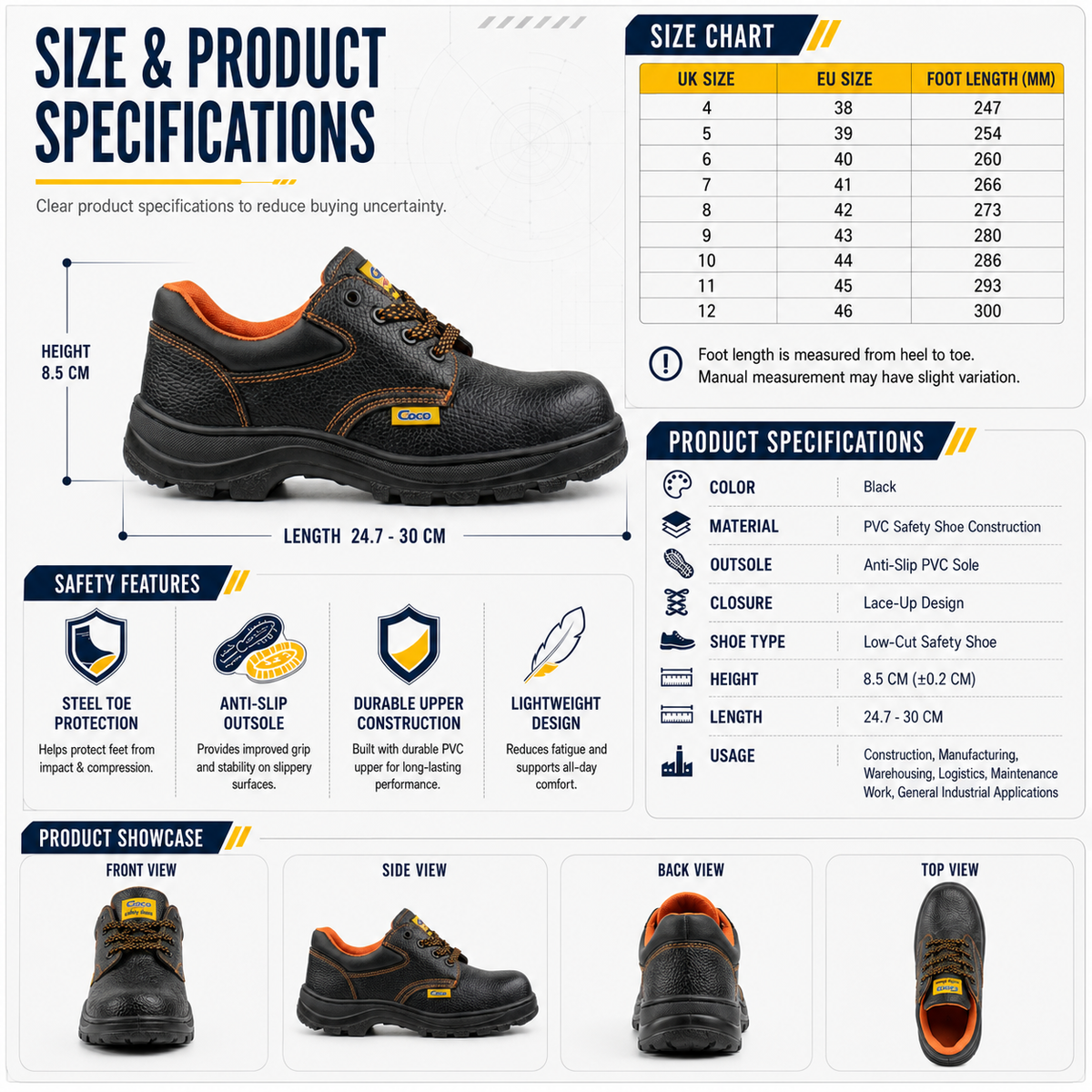 Safety Shoe: QS 66